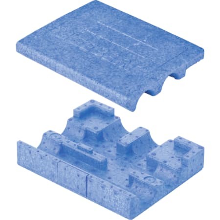 Geberit Dämmbox zu Geberit Kreuzungs-T-Stück 242.163.00.1