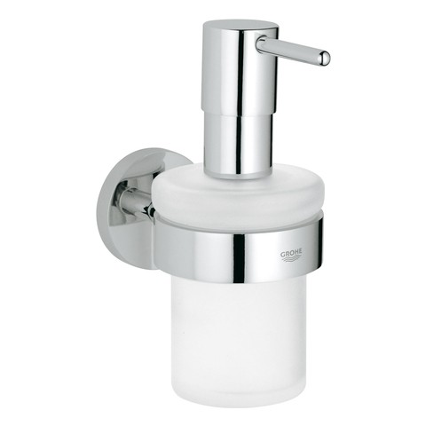 GROHE Seifenspender Essentials 40448_1 mit Halter chrom 40448001