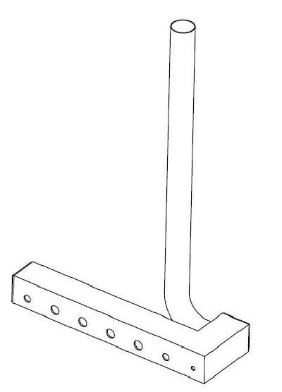 Wolf Rücklauf Gussblock für MGK-210