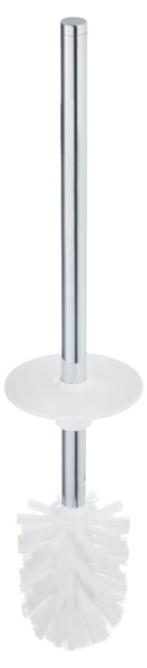 Keuco Toilettenbürste m. Griff Col. Moll 12764, verchr./weiß 12764014000