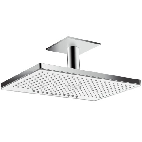 Hansgrohe Kopfbrause Rainmaker Select 460 2jet EcoSmart Deckenmontage weiss/chrom 24014400