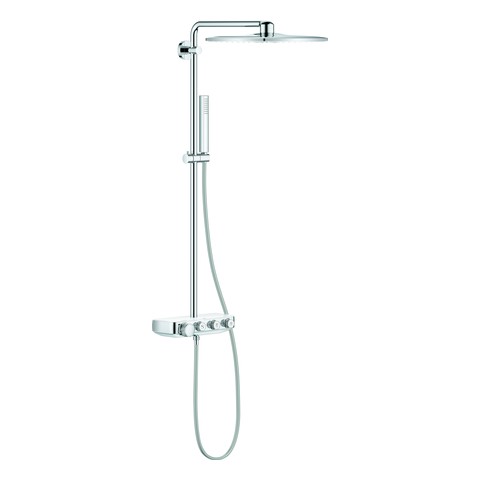 GROHE Duschsystem Euphoria SmartControl 310 Cube Duo 26508 THM chrom/moon white 26508LS0