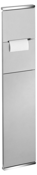 Keuco Modul WC 1 Plan Integral 44964, verchromt/Aluminium, links angeschlagen 44964011701