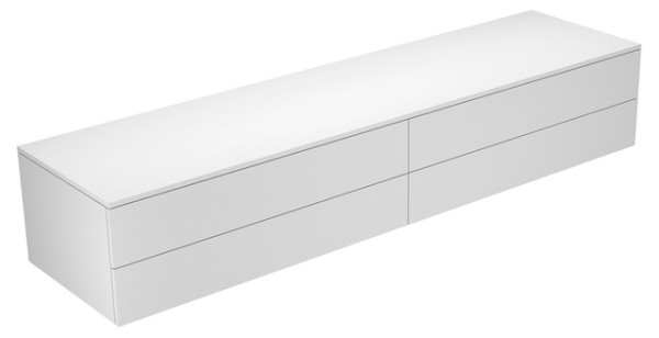 Keuco Sideboard Edition 400 31772, 4 Auszüge, cashmere/cashmere 31772450000