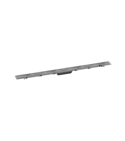 Hansgrohe RainDrain Rock Duschrinne 1000 mm kürzbar und befliesbar 56033000
