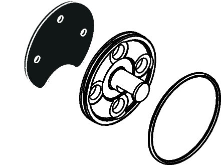 Hansgrohe Wandflansch Croma 100 Showerpipe 95688000