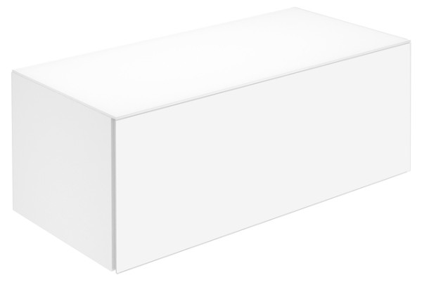 Keuco Sideboard X-Line 33127, trüffel/Glas trüffel, 1000x400x490mm 33127140000