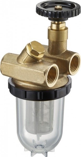 OVENTROP-Heizölfilter-Zweistrang "Oilpur Z A" DN15,1/2"IG,Nicks.100-150my 2120104