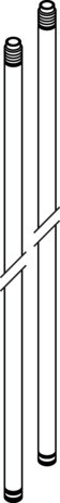 Hansgrohe Anschlussrohr Set 97226000