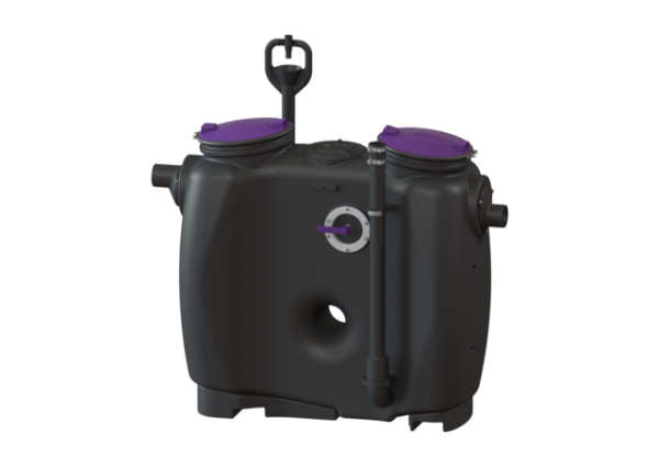 KESSEL Fettabscheider EasyClean free NS 3, Direct, Fülleinr., Schauglas, SC 93003.32/D