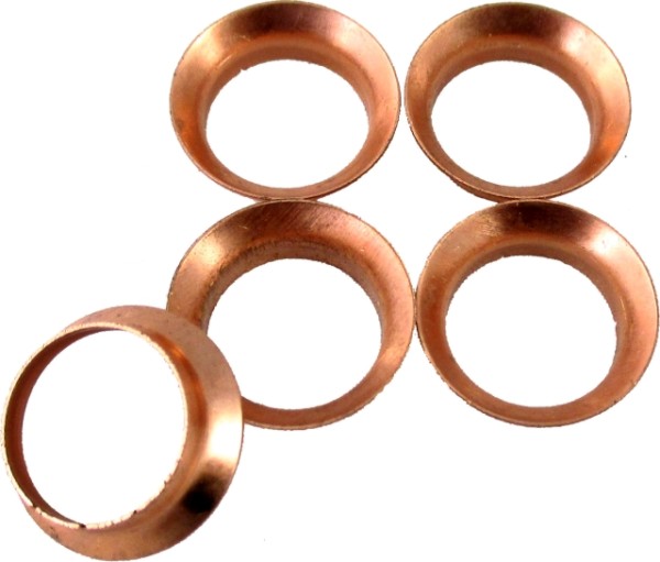 Wolf Kupferdichtringe 5/8" (5 St.) Kältemittelleitung 10x1mm 2071873