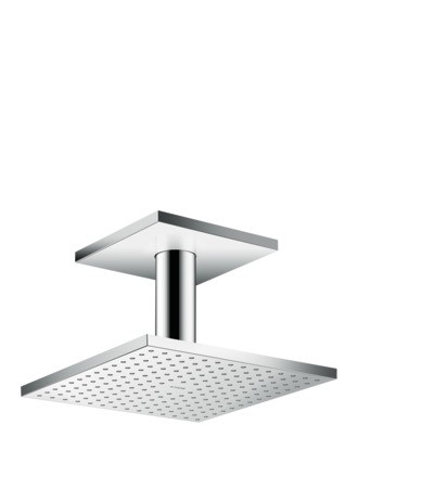 Hansgrohe Kopfbrause 250/250 2jet Axor Deckenmontage chrom 35312000