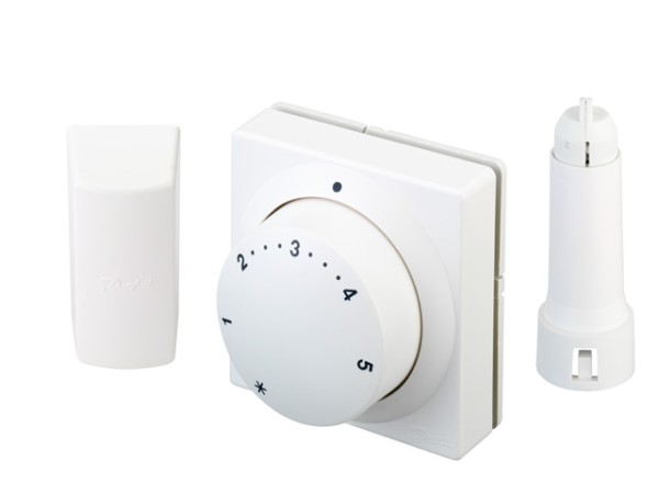 Danfoss Ferneinstellelement RA 5074 8-28, 2+2 m, mit Fernfühler 013G5074