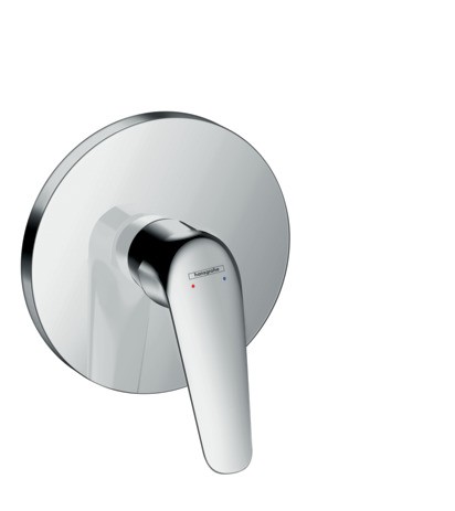 Hansgrohe Brausemischer Unterputz Novus Fertigset chrom 71065000