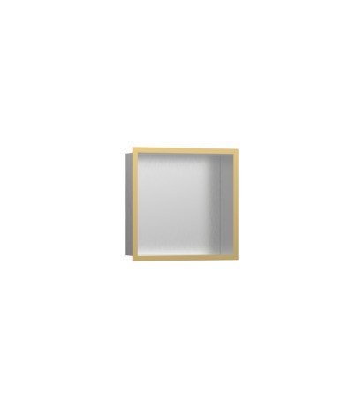 Hansgrohe XtraStoris Individual Wandnische mit Designrahmen 300x300x100mm BST/PGO 56097990