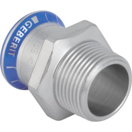 Geberit Mapress Edelstahl Übergang mit AG d28- R1 1/4 31718