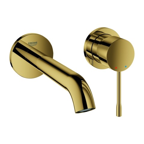 GROHE 2-Loch-WT-Wandbatterie Essence 29192_1 FMS Ausladung 183mm cool sunrise 29192GL1