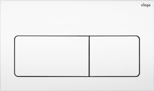 Viega WC Betät.-Pl. Visign for Life 5 8601.1 aus Kunststoff in weiß-alpin 773731