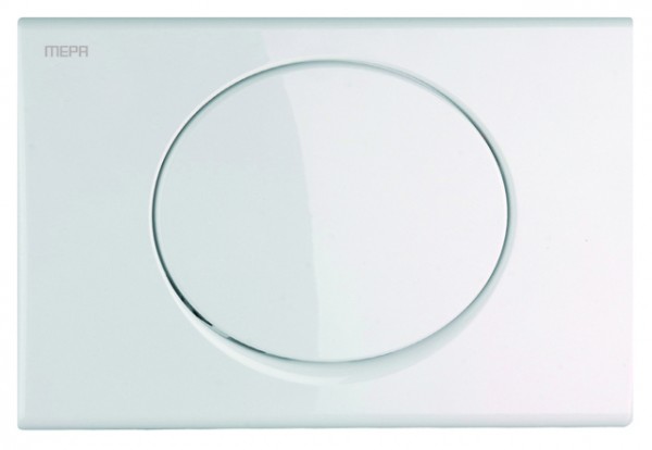 MEPA ellipse für A21/E21 Bet.- platte Start/Stopp Weiß 420701