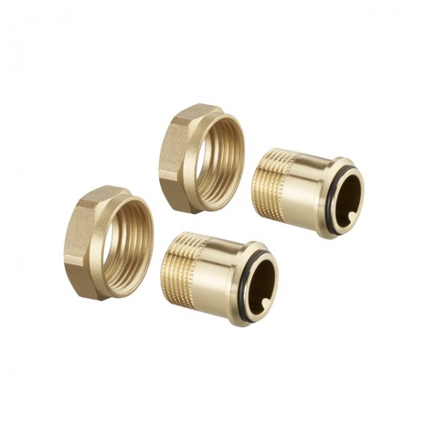 OVENTROP-Tüllenanschluss-Set, Set = 2 Tüllen mit AG R3/8, flachdicht. mit ÜM 1140281