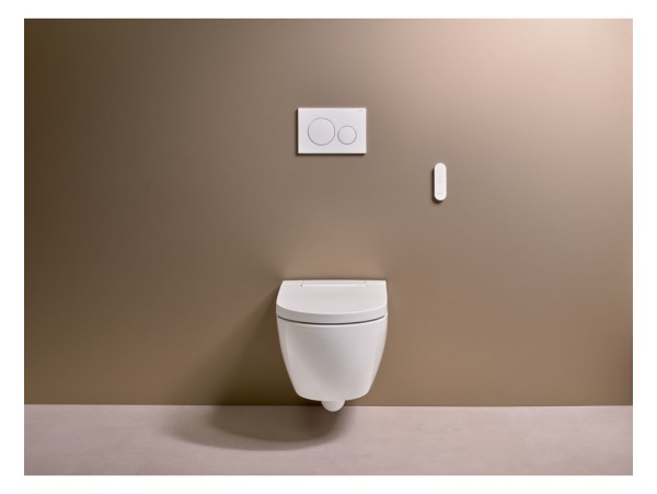 Geberit AquaClean Alba Dusch-WC DuschWC Wand-WC weiß KeraTect Beschichtung 146.350.01.1