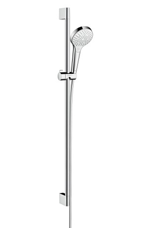 Hansgrohe Brausenset Croma Select S Multi/ Unica''Crometta 900mm weiss/chrom 26570400
