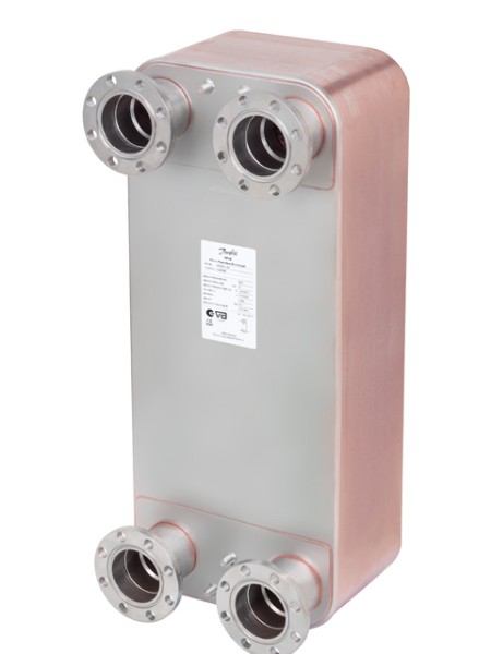Danfoss Plattenwärmeübertrager XB66H-1 MicroPlate, 50 Platten, gelötet 004B1988