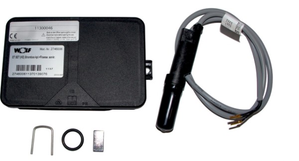 Wolf Set Platine Strombox kpl.+Flowsw. senkrecht, für BWL-1S 2746006