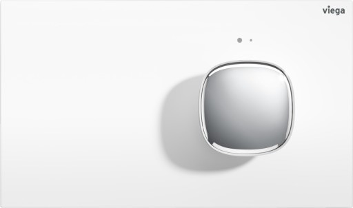 Viega WC Ausst.-Pl. Visign for More 202 8622.19 aus Metall in verkehrsweiß 2 774165