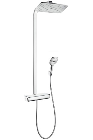 Hansgrohe Showerpipe Raindance Select chrom KB Raindance E Air 1jet 360mm EcoSmart 27286000