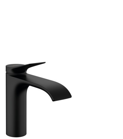 Hansgrohe Waschtischmischer 110 Vivenis m.Zugstangen-Ablaufgarnitur mattschwarz 75020670