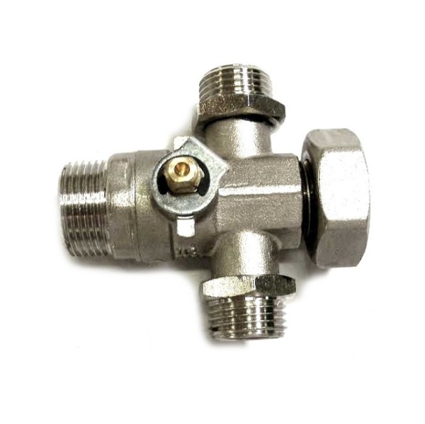 WINDHAGER ABSP.7/8"-AG3/4+1/2"XW Absperrung 7/8" Überwurfm. auf 3/4"AG u. 013751