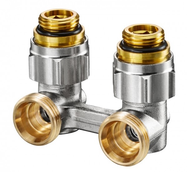 OVENTROP-Absperrwinkelverschraubung ZB "Multiflex F",1/2"AG x 3/4"AG, Ms, vern. 1015884