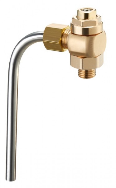 OVENTROP-Probenahmeventil "Aquastrom P" DN 10, 3/8", Rotguss/Edelstahl 4209103