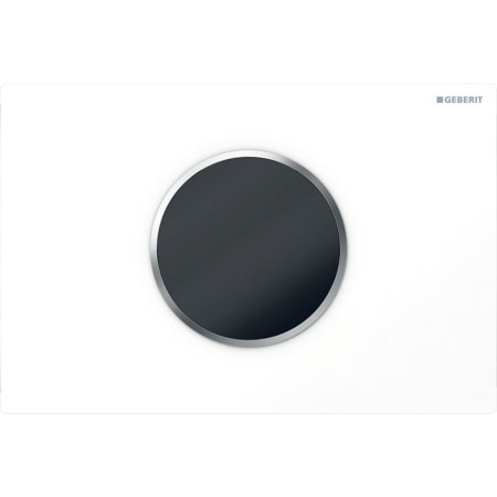 Geberit WC-Strg.Batt.,BetPl. Sigma10,berü.los 2- Mengen-Sp. weiß/mattchrom/mattchrom 115.908.KL.1