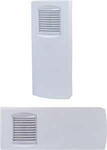 Pluggit Außenwandgitter mit Abtropfelement, PluggPlan PP-W-1