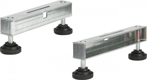 Viega Montagefuß-Set 4980.96 in Edelstahl mit 2 Montagefüßen 691738