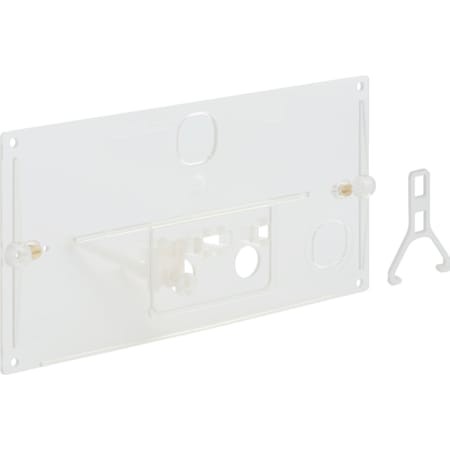 Geberit Schutzpl. mit Bül und Hebelmechanik transparent 240.026.00.1