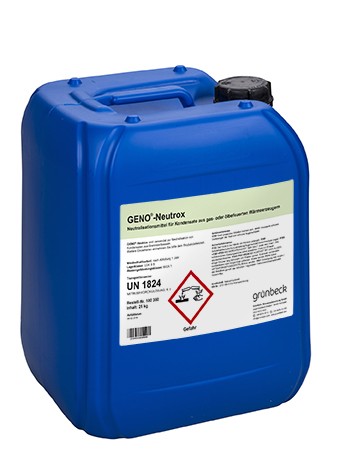 Grünbeck Chemikal GENO-Neutrox, 25 kg-Kanister blau 180350