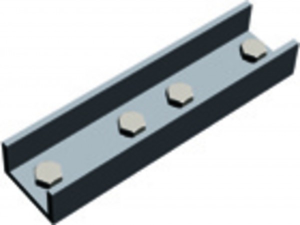 COSMO Profilverbinder-Set Aluminium bestehend aus 2 Verbindern und Schrauben