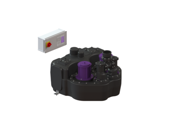 KESSEL Hebeanlage Aqualift F Duo SPF1500 S1, senkr. Druckabg., Comfort S. 11604