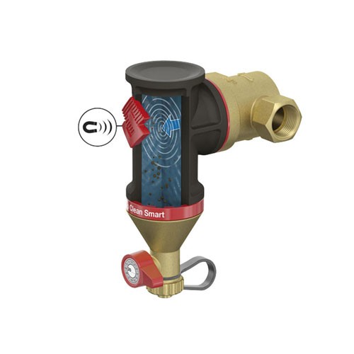 Schlammabscheider 1" Variabel mit Magnet, Anschluss 1" IG, drehbar 330001500