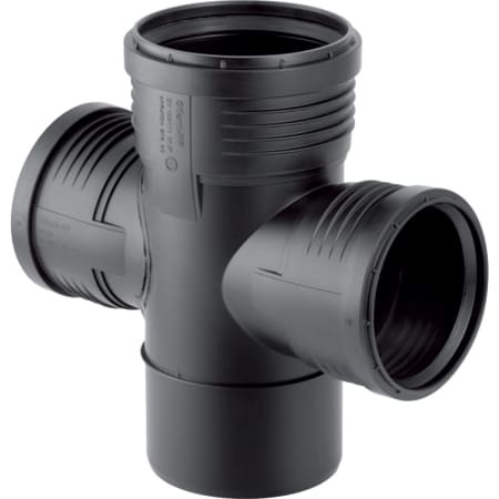 Geberit Silent-PP Abzweig 87,5Gr zweifach d125/ 110 390.665.14.1