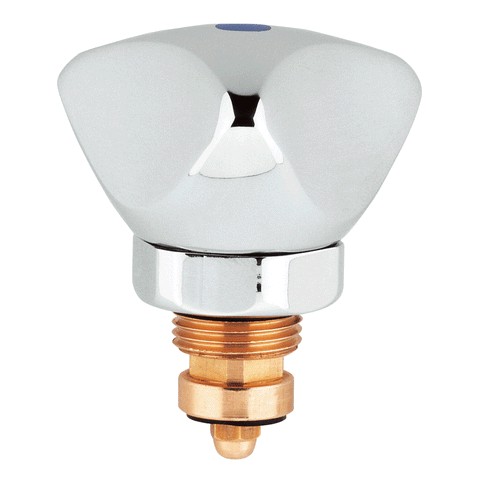 GROHE Oberteil 11048 3/8" Trecorn-de-Luxe Griff Markierung blau 11048000