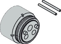 Hansgrohe Talis Verlängerung 2,5cm zu Fertigset für Wannenmischer Unterputz 32498000