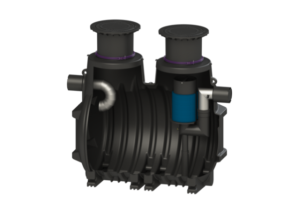 KESSEL Koaleszenzabscheider EasyOil ground, NS 6, Klasse I, 4300 l, D 99706.30D