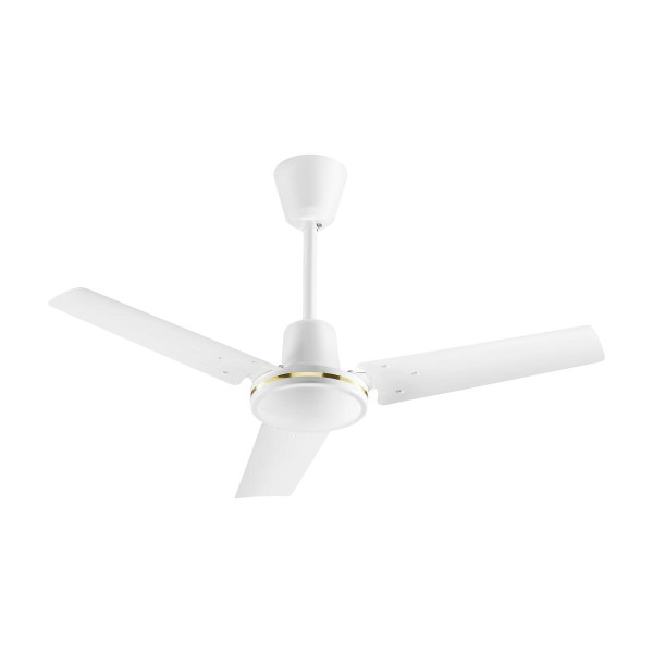 Helios DVW 90 Deckenventilator Metall, weiß 3-Batt-Laufrad, 900 mm 08648