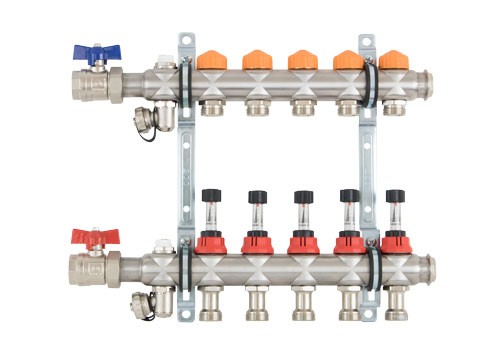 strawa FB-Anschlussverteiler e-class 86 mit SFE, mit 3/4''''KH 4 Hkr.