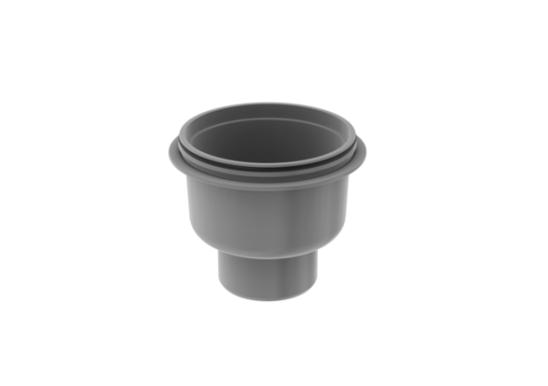 KESSEL Ablaufkörper für Abdeckplatte für Geruchsverschluss 50 mm, schwarz 680795