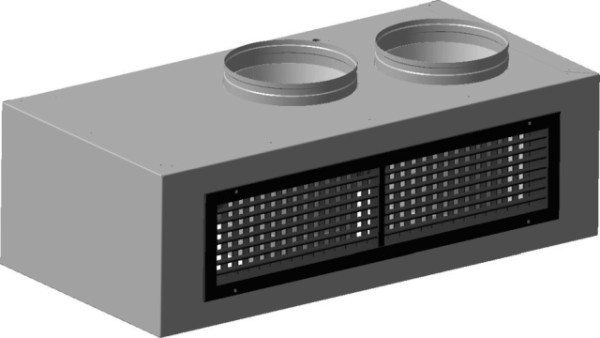 Wolf Ausblasmodul vertikal mit Rohrklappen, für CGL rechts 6802067